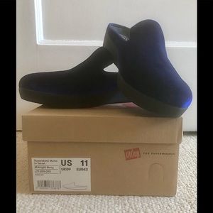 BRAND NEW: Women’s Fitflop SUPERSKATE Velvet Mules